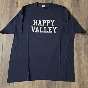 Penn State Nittany Lions HAPPY VALLEY Gildan T-shirt Mens XL Blue Short Sleeve